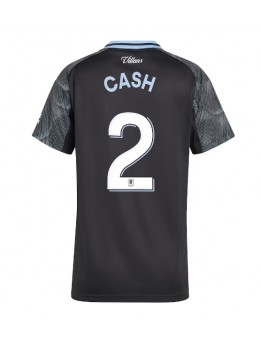 Billige Aston Villa Matty Cash #2 Bortedrakt Dame 2025-26 Kortermet